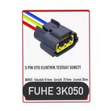 Fuhe Fhe 3K050 3 Pin Oto Elektrik Tesisat Soketi