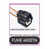 Fuhe Fhe 4K027a 4 Pin Oto Elektrik Tesisat Soketi