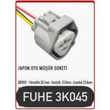 Fuhe Oto Fhe 3K045 3 Pin Oto Elektrik Tesisat Soketi