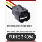 Fuhe Oto Fhe 3K054 3 Pin Oto Elektrik Tesisat Soketi