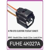 Fuhe Oto Fhe 4K027A 4 Pin Oto Elektrik Tesisat Soketi