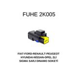 Fuheoto Fiat-Ford-Renault-Peugeot-Hyundai-Nissan-Opel 2Li Sıgma Sarj Dınamo Soketi
