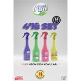 Fuji Air Neon 4'lü Oda Kokusu Seti 24 Saat Kalıcı Lavanta Soft Spring Sensitive 400 ml