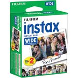 Fuji Instax Wide 210 ve Wide 300 için 20 Pozluk Film
