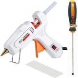 Fuji Sıcak Mum Silikon Tabancası 60-100W 2 Kademeli + 5 Mum Somafix Duz Tornavida