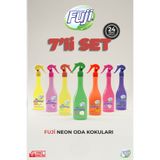Fuji Soft & Sensitive & Spring & Lavanta & Amber & Kavun & Pudra - 400 ml | Air Freshener Neon Koku Seti