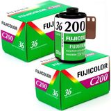 Fujifilm C200 200ASA 36LIK Renkli Film 35MM 36POZLUK (2ADET Film)