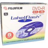 Fujifilm Dvd +R Printable Labelflash 4.7GB 120 Min Boş DVD 5 Adet Kutulu