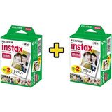 Fujifilm Fuji Instax Mini 10X2 20 Sheets Fotoğraf Filmi 2 Paket (40 Poz)
