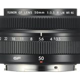 Fujifilm Fujinon GF50 mm F3.5 R LM WR Orta Format Siyah Objektif