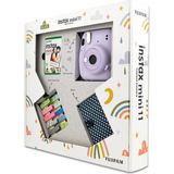 Fujifilm Instax Mini 11 Lila Renkli Akordiyon Albüm ve Mandallı Film Seti