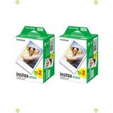 Fujifilm Instax Mini 12 11 10 Uyumlu Film 2'li Set 40 Poz - Çok Renkli