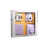 Fujifilm Instax Mini 12 + Albüm + Çanta + 10'lu Film mor