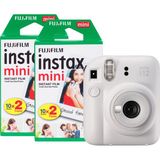 Fujifilm Instax Mini 12 Beyaz Dijital Fotoğraf Makinesi + 40'lı Film