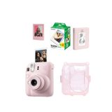 Fujifilm Instax Mini 12 Fotoğraf Makinesi-20li Film-Simli Pleksi Kılıf-64lü Albüm ve Mıknatıslı Çerçeve Set 1