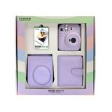 Fujifilm Instax Mini 12 Fotoğraf Makinesi - Askı - Pil - Çanta - 10'lu Film ve Albüm (Lila)