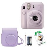 Fujifilm İnstax Mini 12 Fotoğraf Makinesi+Askı+pil +10'lu film+Çanta (LİLA)