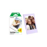 Fujifilm Instax Mini 12 Makine Uyumlu 20'li Film ve Lila Fotoğraf Çerçevesi
