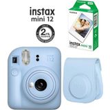 Fujifilm Instax Mini 12 Mavi Fotoğraf Makinesi 10'lu Film Ve Çantalı Seti 98