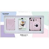 Fujifilm Instax mini 12 Pembe Fotoğraf Makinesi 10'lu Film ve 28'li Mini Albüm Bundle Box