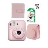 Fujifilm Instax Mini 12 Pembe Fotoğraf Makinesi 10'lu Film Ve Albümlü Çantalı Seti-fotsı00196-st4-10-ka-dk