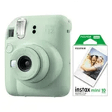 Fujifilm Instax Mini 12 Yeşil Dijital Fotoğraf Makinesi + 10'lu Film