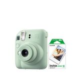 Fujifilm Instax Mini 12 Yeşil Fotoğraf Makinesi + 10'lu Mini Film Seti