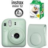 Fujifilm Instax Mini 12 Yeşil Fotoğraf Makinesi ve 20'li Film Seti 99 Analog Deneyim