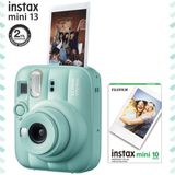 Fujifilm Instax Mini 13 Yeşil Dijital Fotoğraf Makinesi + 10 Film