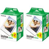Fujifilm Instax Mini 20'li Film 2'li Set 40 Adet POZZ-FOTSN00005-22 Hızlı Çekim Fotoğraf Filmi