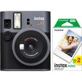 Fujifilm Instax Mini 41 Siyah Analog Şipşak Fotoğraf Makinesi ve 20'li Mini Film - Standart