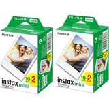 Fujifilm Instax Mini 7-8-9-11-12-25-70-90 Için Film 2'li Paket 40 Adet - Çok Renkli