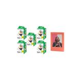 Fujifilm Instax Mini 8-9-10-11 Link Liplay Evo Uyumlu Mini Film 5'Li (100 Poz) Ve Mıknatıslı Foto Çerçevesi