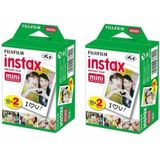 Fujifilm instax Mini 8 için 20'li Film 2'Lİ PAKET 40 poz