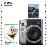Fujifilm Instax Mini 99 Gümüş Dijital Fotoğraf Makinesi + 10'lu Film