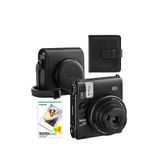 Fujifilm Instax Mini 99 Şipşak Fotoğraf Makinesi 20'li Film Kare Albüm Ve Deri Kılıf Seti - Siyah