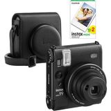 Fujifilm Instax Mini 99 Siyah Fotoğraf Makinesi + 20'li Film ve Deri Kılıf Seti - Standart