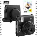 Fujifilm Instax Mini 99 Siyah Fotoğraf Makinesi 20'li Film ve Deri Kılıf Seti