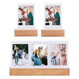 Fujifilm Instax mini Ahşap Işıklı 5'li Fotoğraf Çerçeve Seti