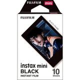 Fujifilm Instax Mini Black Edition 10'lu Film - Çok Renkli