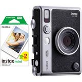 Fujifilm Instax Mini Evo Siyah Fotoğraf Makinası ve 20'li Film Retro Tasarım ile Yüksek Çözünürlük