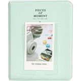 Fujifilm Instax Mini Film Uyumlu 64'lü Yeşil PVC Albüm Ekstra Koruma Sağlayan Fotoğraf Saklama