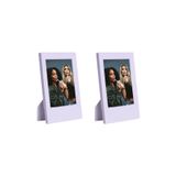 Fujifilm Instax Mini Film Uyumlu Lila 2'li Klasik Fotoğraf Çerçeve Seti