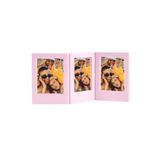 Fujifilm Instax Mini Film Uyumlu Pembe 3'lü Mıknatıslı Fotoğraf Çerçeve Seti