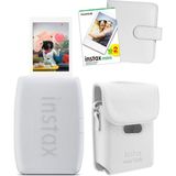 Fujifilm Instax Mini Link 3 Beyaz Akıllı Telefon Yazıcısı Beyaz Çanta Deri Albüm ve 20'li Mini Film - Standart