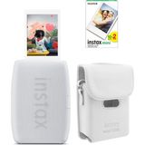 Fujifilm Instax Mini Link 3 Beyaz Akıllı Telefon Yazıcısı Beyaz Çanta ve 20'li Mini Film - Standart