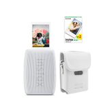 Fujifilm Instax Mini Link 3 Beyaz Akıllı Telefon Yazıcısı Beyaz Çanta ve 20'li Mini Film
