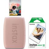 Fujifilm Instax Mini Link 3 Pembe Akıllı Telefon Yazıcısı ve 10'lu Mini Film - Standart