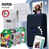 Fujifilm Instax Mini Link Mavi Akıllı Yazıcı ve Mega Set