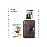 Fujifilm Instax Mini LiPlay Bronz Dijital Fotoğraf Makinesi + 20'li Film